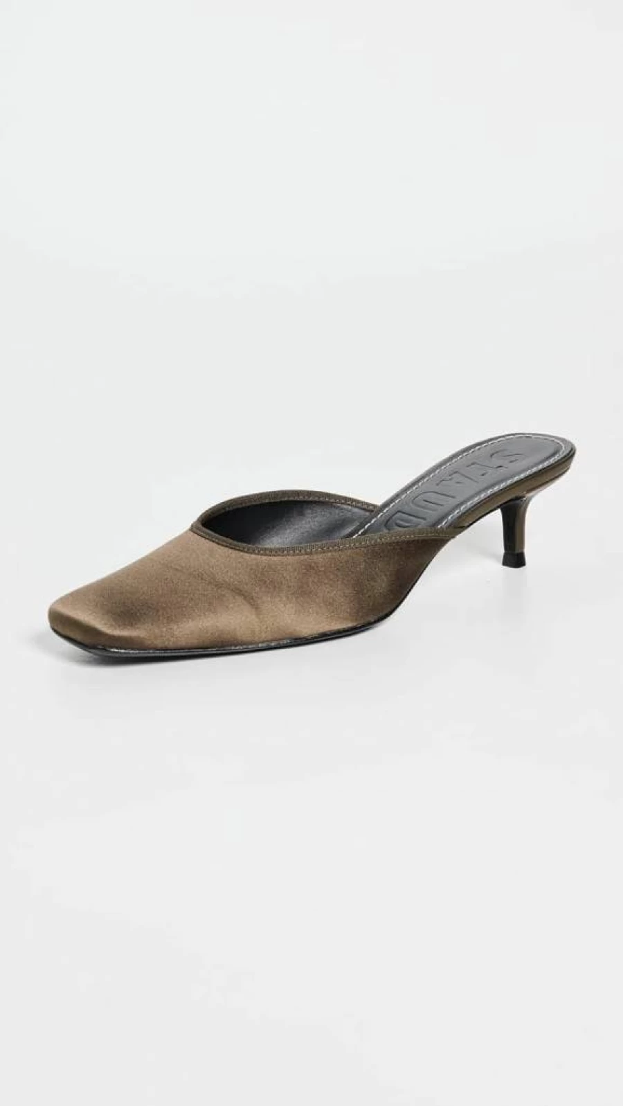 STAUD Women's Otto Kitten Heel Pumps - Elegant Low Heel Dress Shoes for Women