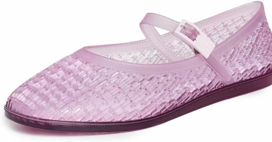 Melissa Women's Harper Jelly Ballet Flats - Comfortable & Stylish Slip-On Shoes for Women