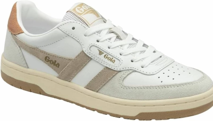 Gola Women's Hawk Sneaker - Classic Retro Running Shoes for Women - Comfortable Casual Athletic Trainers