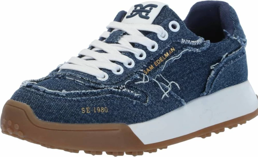 Sam Edelman Women's Layla Sneaker - Comfortable Casual Fashion Walking Shoes for Women