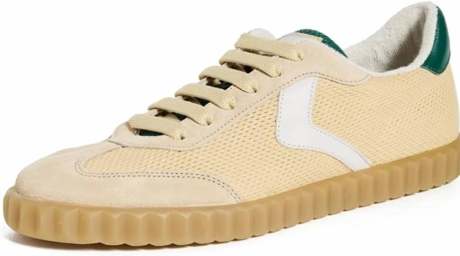 VOILE BLANCHE Women's Ines White Sneakers - Comfortable Casual Fashion Shoes
