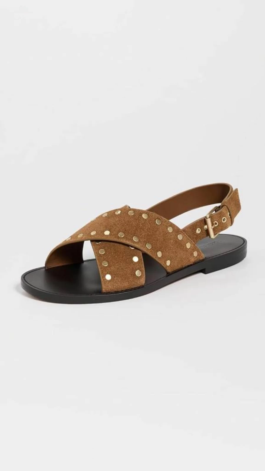 Madewell Women's X-Band Suede Sandals – Comfortable Leather Straps Casual Slide Shoes for Women