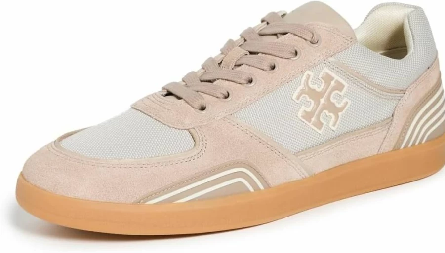 Tory Burch Women's Clover Court Sneakers | Comfortable Casual Shoes for Women | Fashionable Slip-On Design
