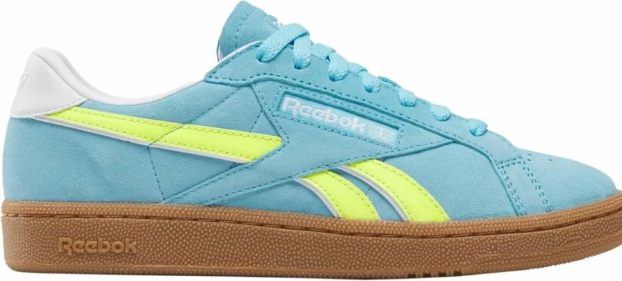 Reebok Women's Club C Vintage Tennis Sneakers - Classic White Leather Low-Top Shoes for Women