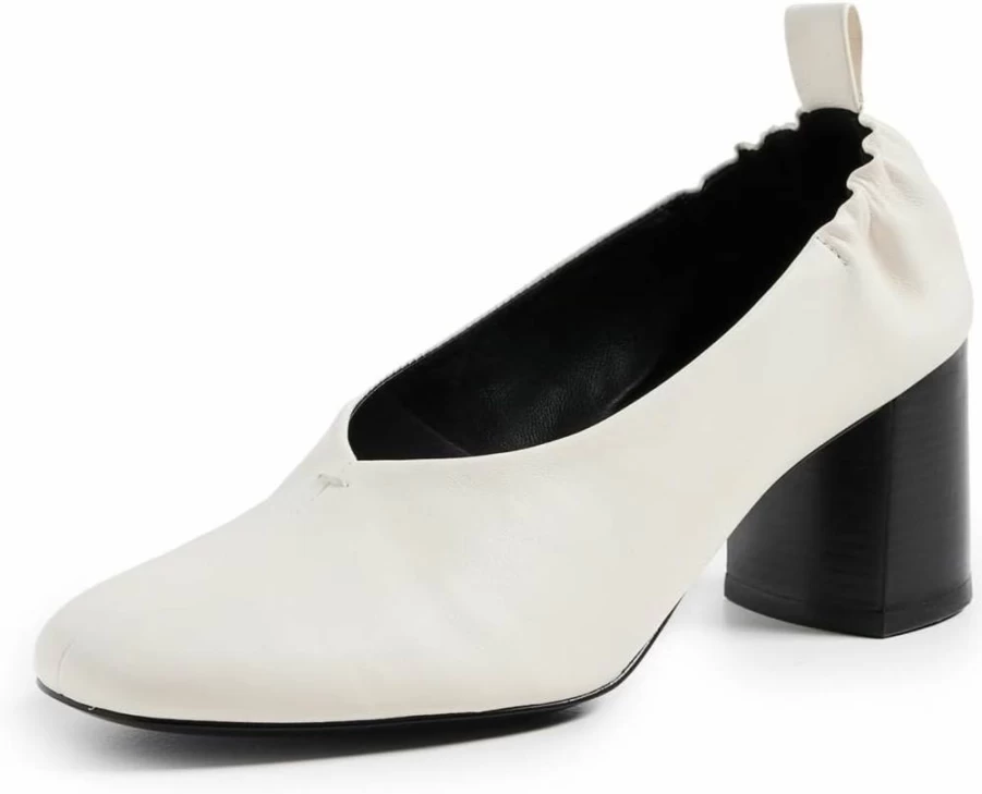 3.1 Phillip Lim Women's Nadia Heeled Ballet Flats - Elegant Pointed Toe Pumps for Women