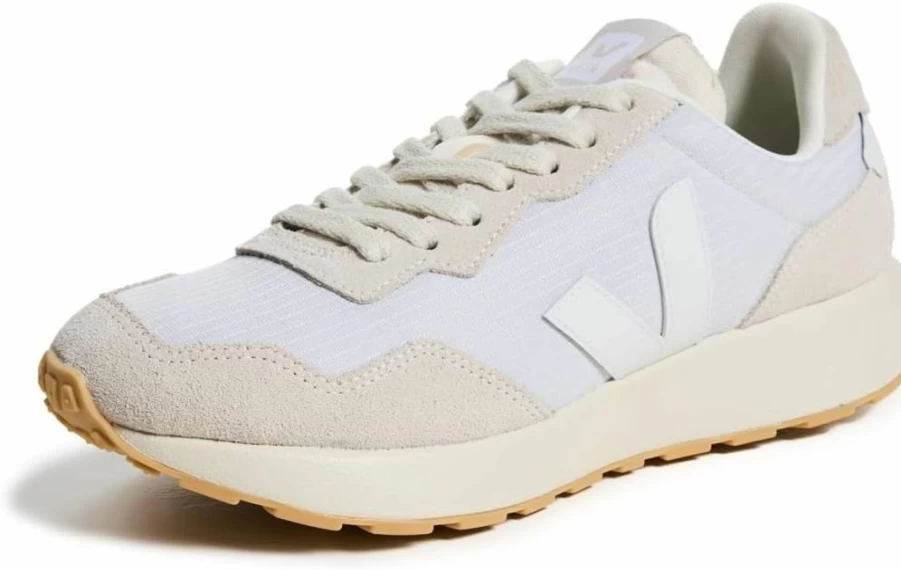 VEJA Women's Paulistana Sneakers | Sustainable Vegan Leather Casual Shoes | White Eco-Friendly Fashion Footwear