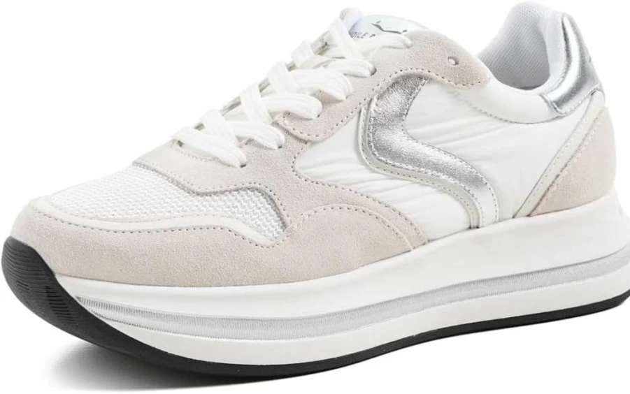 VOILE BLANCHE Melany Women's Fashion Sneakers - Lightweight Comfortable Casual Shoes