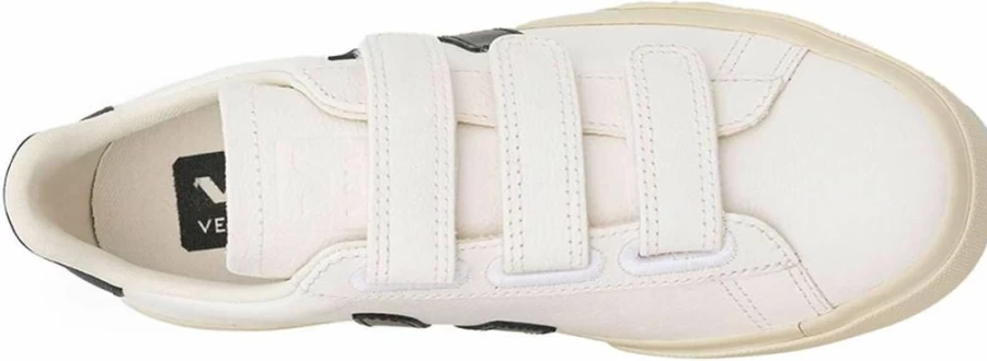 Veja Women's Recife Logo Sneakers – Sustainable White Leather Eco-Friendly Fashion Shoes