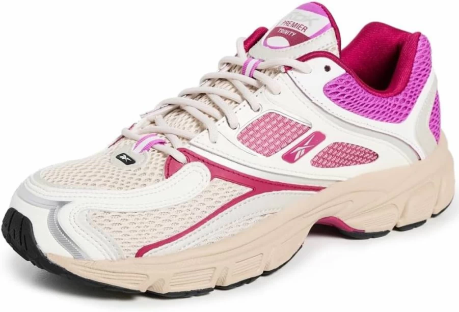 Reebok Women's RBK Premier Trinity Sneakers - Lightweight Running Shoes for Women - Comfortable Athletic Walking Shoes