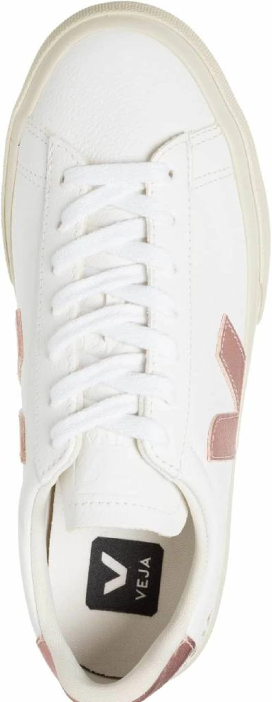 Veja Women's Campo Leather Sneakers in Black & White | Sustainable Vegan Eco-Friendly Shoes