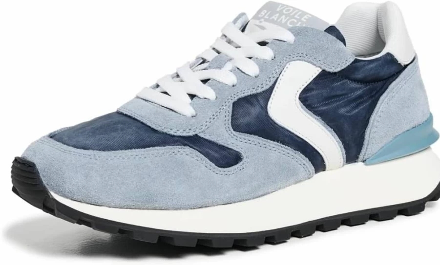 VOILE BLANCHE Women's Paris Race Sneakers - Lightweight Running Shoes for Women - Fashion Athletic Trainers