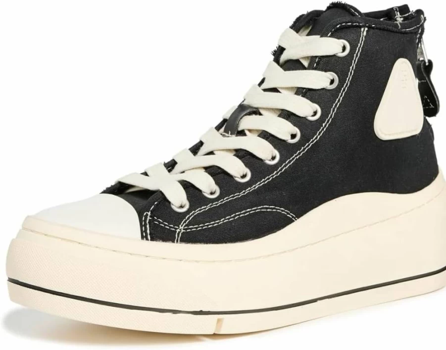 R13 Women's High Top Sneakers - Stylish Chunky Sole Platform Skate Shoes for Women