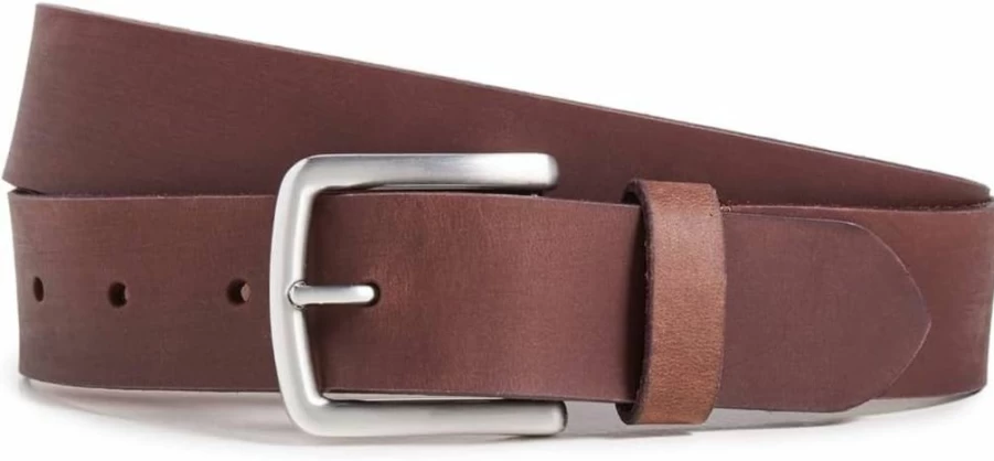Faherty Men's Genuine Leather Belt - Premium Handcrafted Dress & Casual Strap for Men