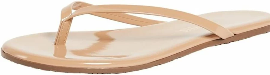 TKEES Women's Foundations Gloss Flip Flops - Comfortable Sandals for Women
