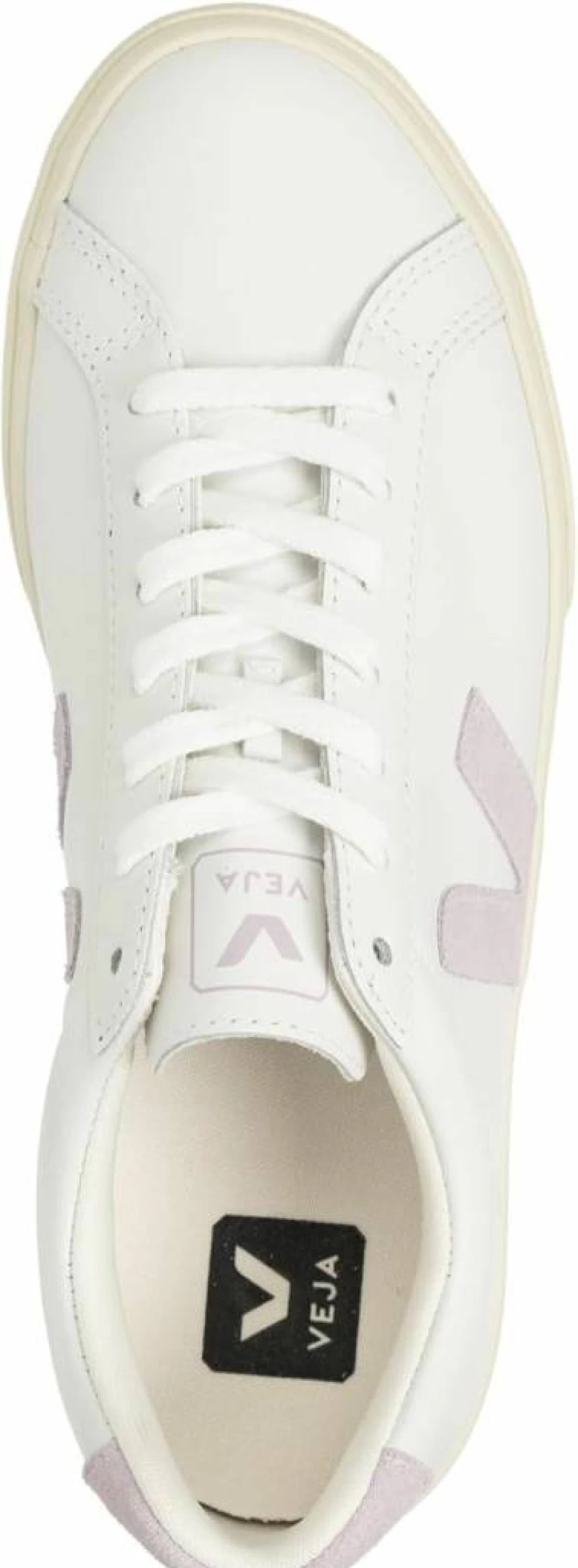 Veja Women's Esplar Sneakers in Extra White | Sustainable Leather Canvas Eco-Friendly Fashion Shoes