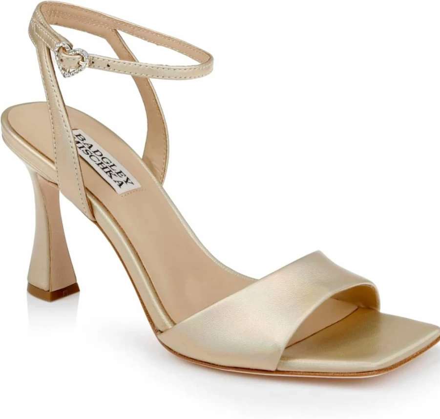 Badgley Mischka Women's Cady Heeled Sandals - Elegant High Heel Dress Sandals for Women