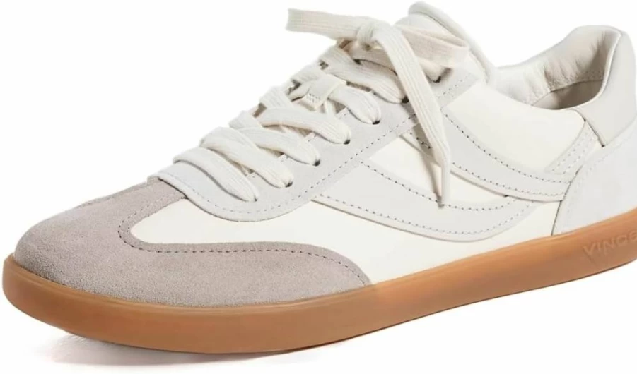 Vince Women's Oasis-W Casual Sneakers - Comfortable Leather Slip-On Shoes for Women