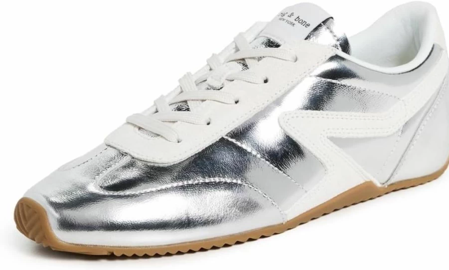 Rag & Bone Women's Retro Runner Slim Ultra Sneakers - Lightweight Comfortable Casual Shoes for Women