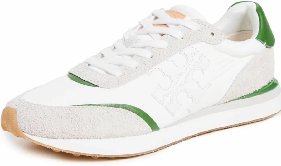 Tory Burch Women's Destiny Trainer Sneakers | Lightweight Running Shoes for Women | Fashionable Athletic Footwear