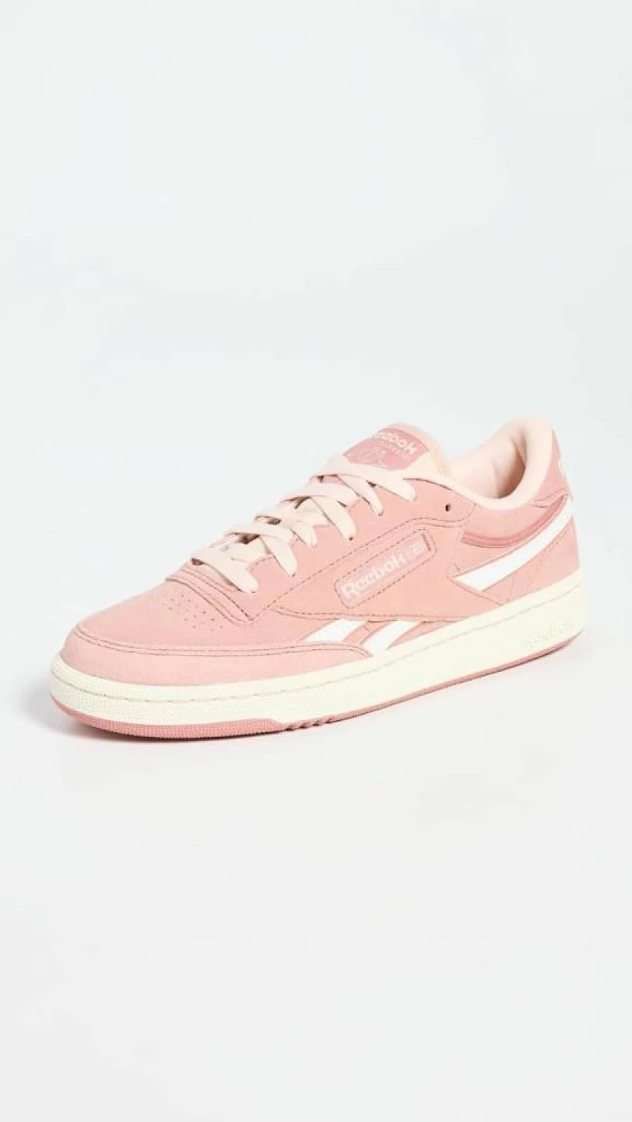 Reebok Women's Club C Revenge Sneakers - Classic White Leather Low-Top Vintage Tennis Shoes for Women
