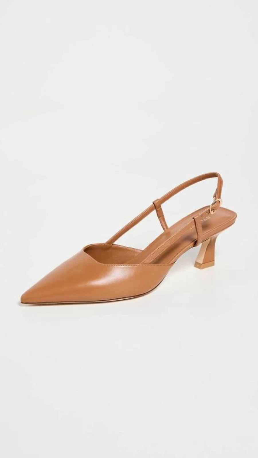 Stuart Weitzman Women's Vinnie 50mm Slingback Pump Heels - Elegant Low Block Heel Sandals