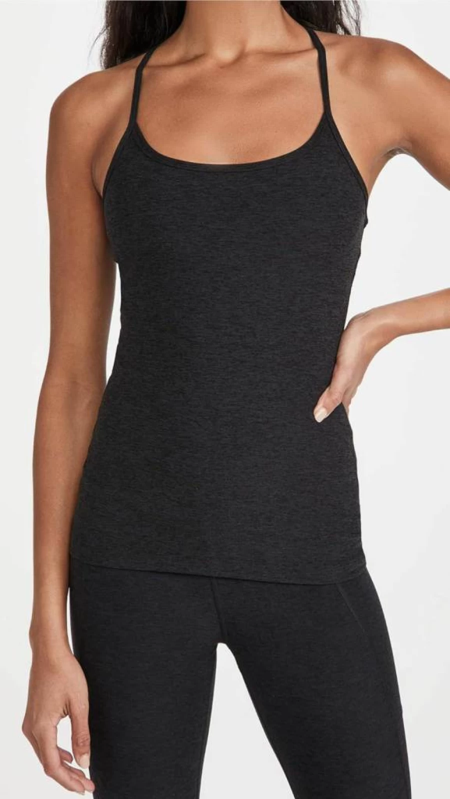 Beyond Yoga Women's Slim Fit Spacedye Racerback Tank Top - Soft High-Performance Workout Cami