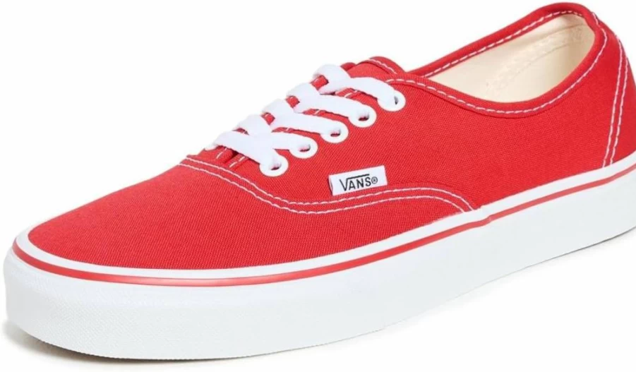 Vans Authentic Unisex Sneakers for Men & Women - Classic Slip-On Canvas Shoes