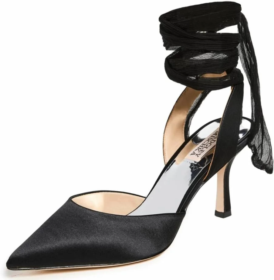 Badgley Mischka Women's Blaze Pump Heels - Elegant High Heel Dress Pumps for Women