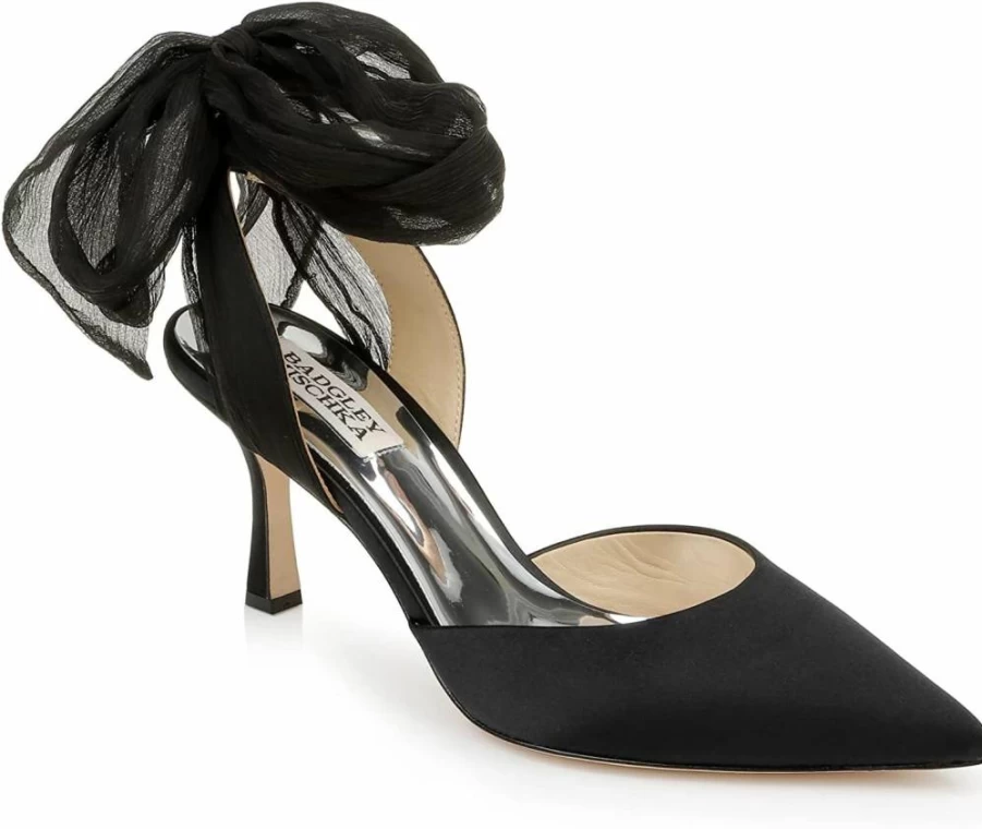 Badgley Mischka Women's Blaze Pump Heels - Elegant High Heel Dress Pumps for Women