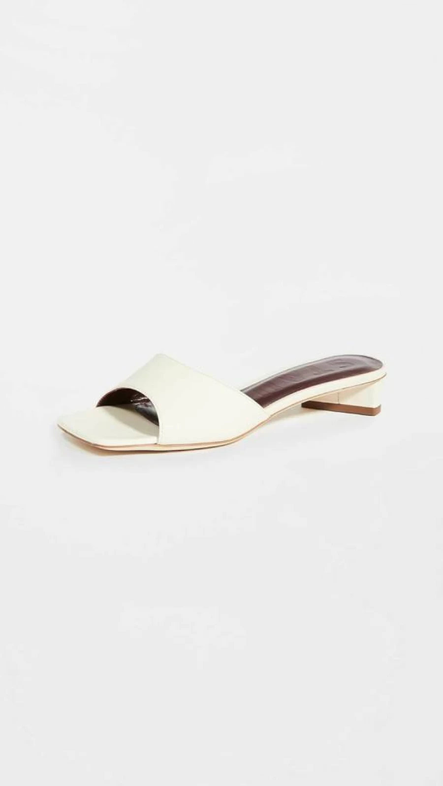 STAUD Simone Mules for Women - Luxe Leather Slip-On Loafers