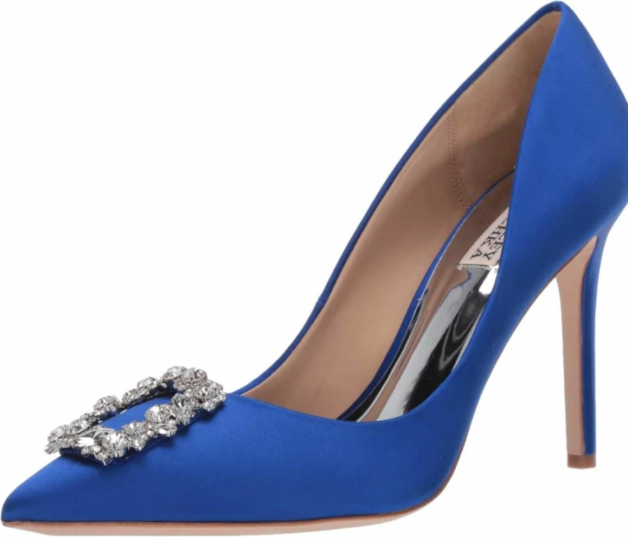 Badgley Mischka Women's Cher Stiletto Pump - 3.75 Inch Heel Elegant Dress Shoes for Women