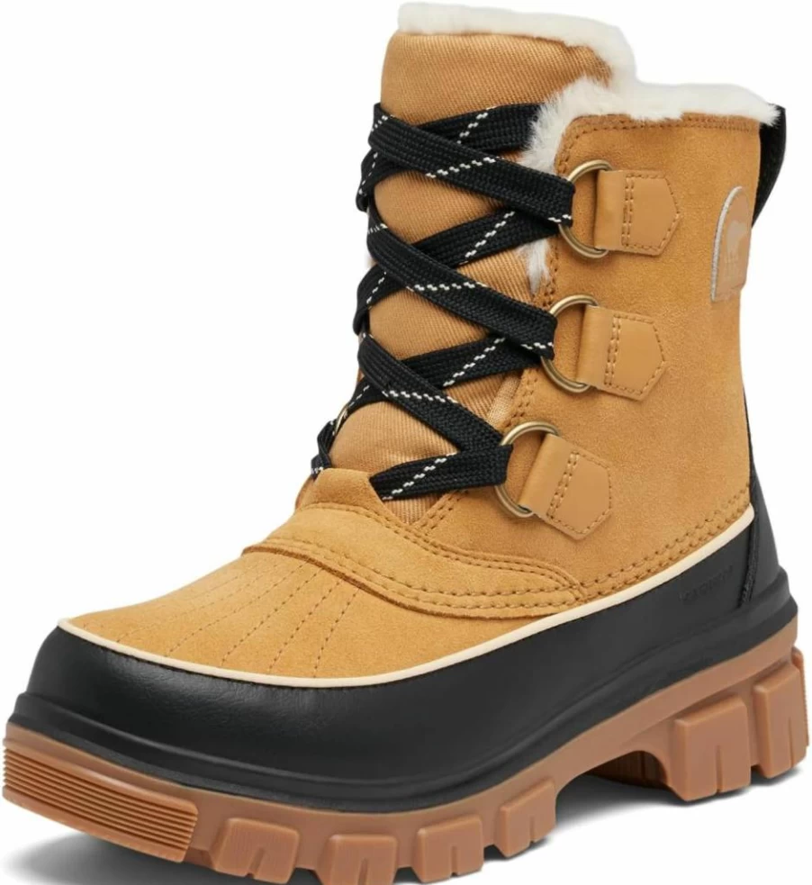 Sorel Women's Tivoli V Waterproof Winter Boots - Stylish Cold Weather Footwear for Outdoor Comfort