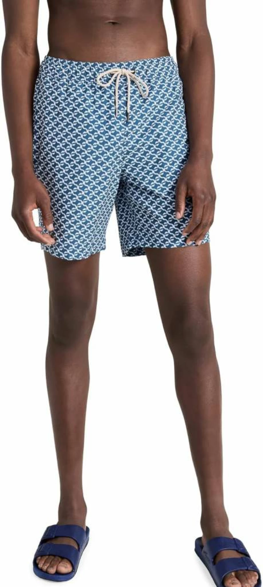 Fair Harbor Men's 7" Bayberry Swim Trunks - Quick Dry Beach Shorts for Swimming & Surfing