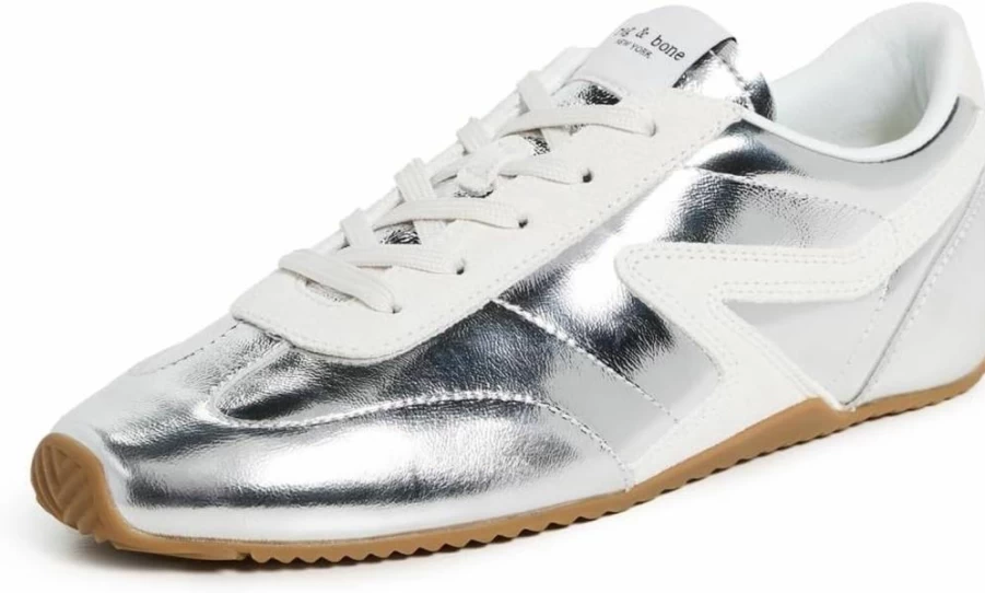 Rag & Bone Women's Retro Runner Slim Ultra Sneakers - Lightweight Comfortable Casual Shoes for Women