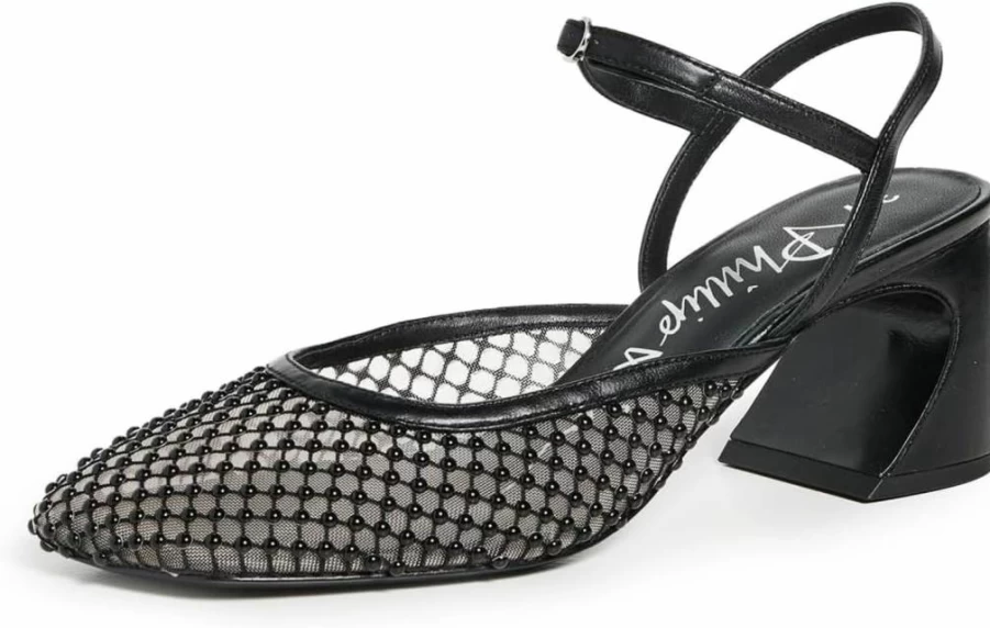 3.1 Phillip Lim Women's ID Mesh Mary Jane Pumps - Classic Pointy Toe Heels for Women