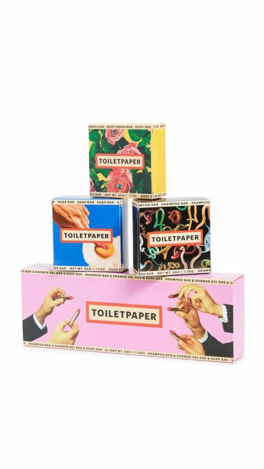 TOILETPAPER Beauty Women's Fusion Kit - Solid Makeup Set for Travel, Multi-Use Cosmetic Palette, Vegan & Cruelty-Free