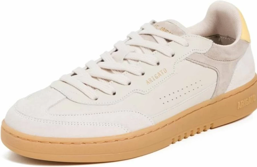 Axel Arigato Women's Dice T-Toe Sneakers - Stylish White Leather Low-Top Lace-Up Fashion Shoes