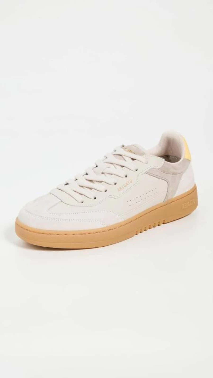 Axel Arigato Women's Dice T-Toe Sneakers - Stylish White Leather Low-Top Lace-Up Fashion Shoes