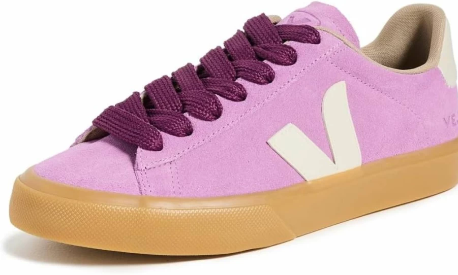 Veja Women's Campo Bold Sneakers – Sustainable Leather White Eco-Friendly Fashion Shoes