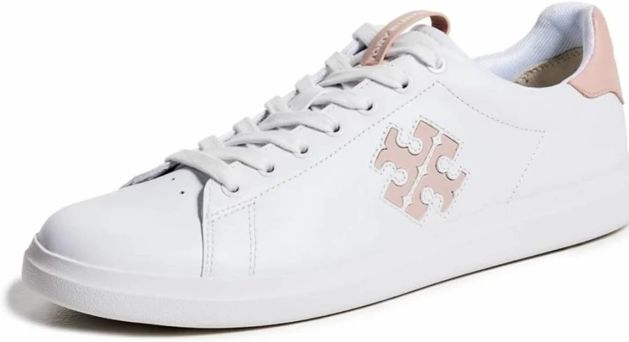Tory Burch Women's Double T Logo Howell Court Sneakers - Stylish Casual Shoes for Women