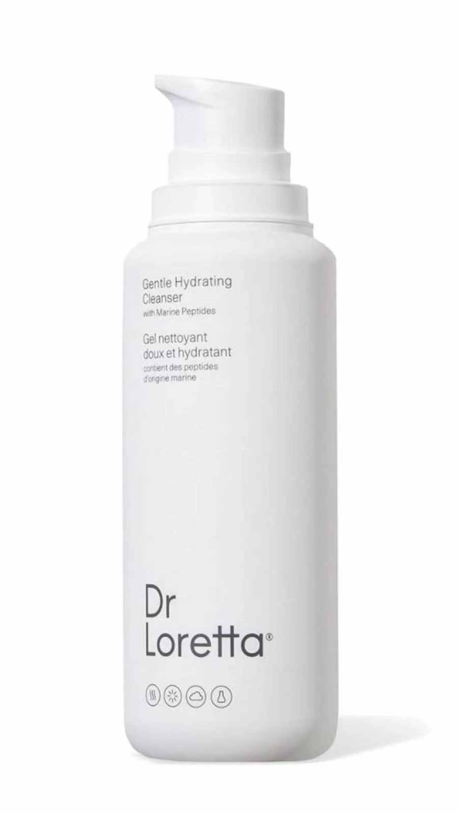 Dr. Loretta Gentle Hydrating Cleanser - 6.76 Fl Oz Soothing Face Wash for Dry & Sensitive Skin - Dermatologist Recommended Skincare