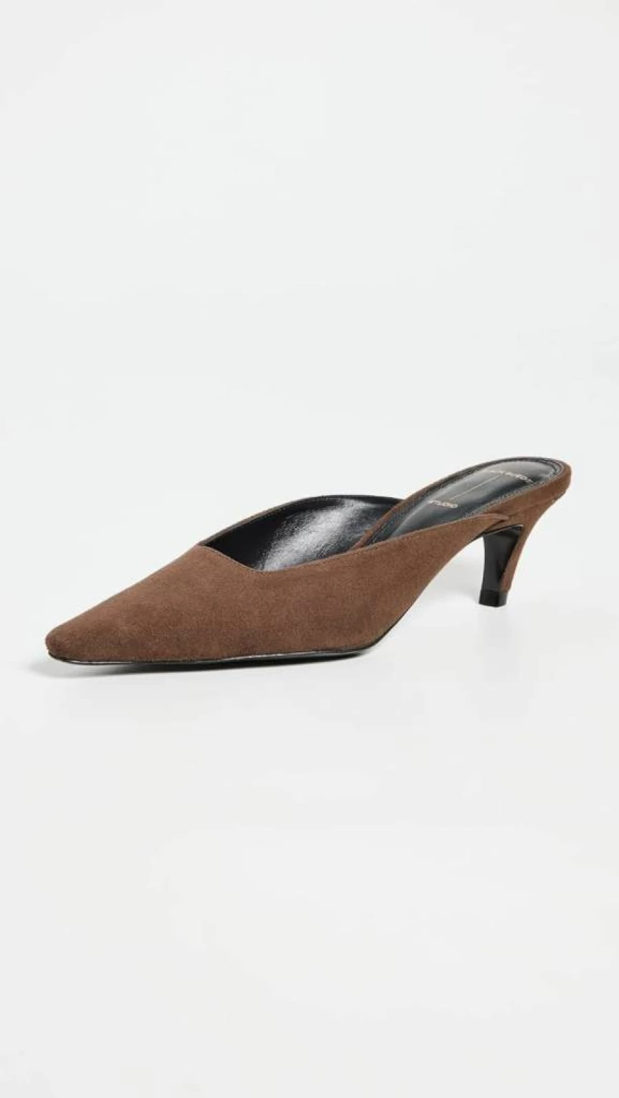 Black Suede Studio Women's Logan 50mm Heel Suede Pumps - Elegant Comfort Shoes for Women