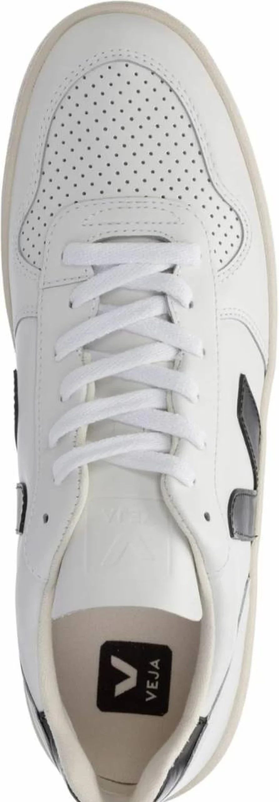 Veja Women's V-10 Vegan Leather Sneakers - Sustainable White Eco-Friendly Fashion Shoes