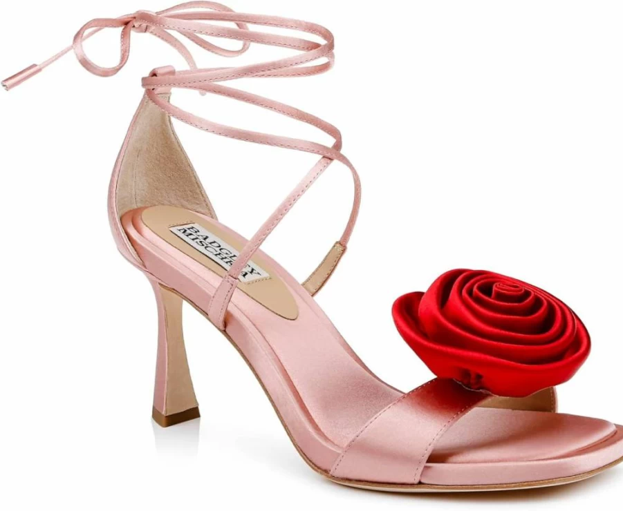 Badgley Mischka Women's Janelle Heel Sandals - Elegant High Heel Dress Sandals for Women