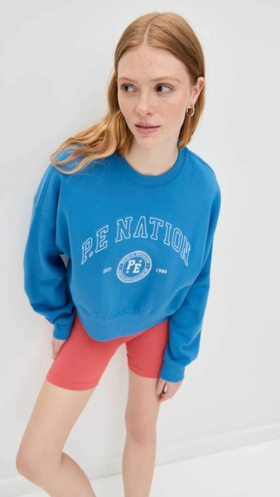 P.E NATION Women's Adobe Sweatshirt | Casual Pullover Hoodie | Streetwear Fashion