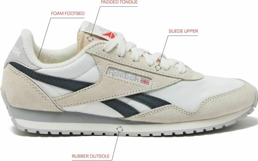 Reebok Women's Classic AZ Legacy Sneakers - Retro Athletic Shoes for Casual Wear & Comfort